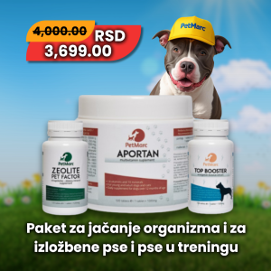 Paket za jačanje organizma i za izložbene pse i pse u treningu