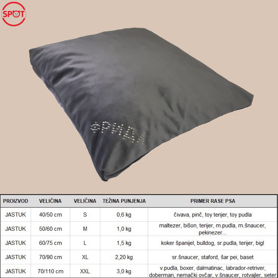 Jastuk (pliš) - Slika 2