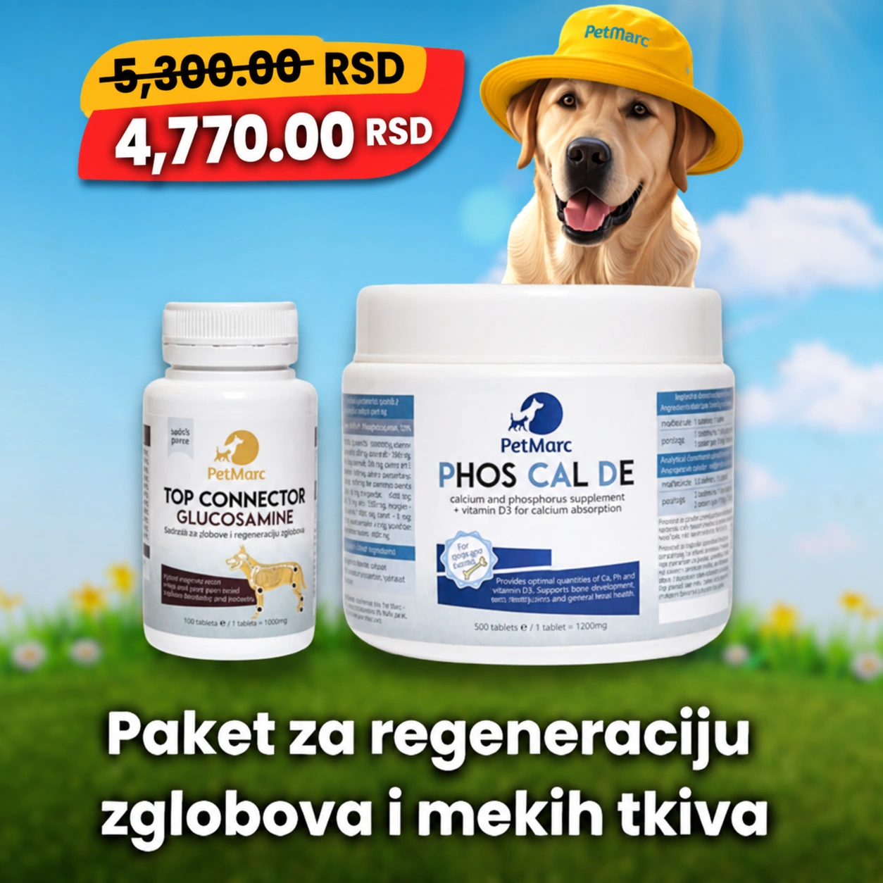 Paket za regeneraciju zglobova i mekih tkiva